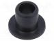 Bearing  sleeve bearing  with flange  Øout  44mm  Øint  40mm  black