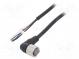 Connection lead  M12  PIN  4  angled  Len  2m  plug  4A  -10÷80°C  PVC