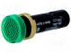 Indicator  LED  flat  24VDC  Cutout  Ø12mm  IP40  screw terminals
