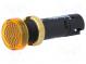 Indicator  LED  flat  24VDC  Cutout  Ø12mm  IP40  screw terminals