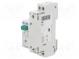 Module  pushbutton switch  250VAC  16A  IP40  DIN  17.5x90x60mm