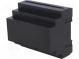 Enclosure  for DIN rail mounting  Y 90mm  X 104mm  Z 65mm  ABS