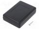 Enclosure  multipurpose  X  59mm  Y  84mm  Z  23mm  ABS  black