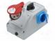 Switch socket  IP44  wall mount