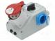 Switch socket  IP44  wall mount
