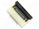 Connector  PIN  10  ZIF FFC  0.5mm  Type  bottom contacts