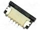 Connector  PIN  4  ZIF FFC  1mm  Type  bottom contacts