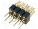 Adapter  pin strips  PIN  8  straight  2.54mm  soldering,THT  2x4