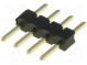 Pin header  pin strips  male  PIN  4  straight  2mm  THT  1x4