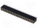 Socket  pin strips  female  PIN  40  turned contacts  straight