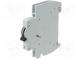 Auxiliary contacts  DPDT  DIN  Charact  C  FAZ,PKNM,Z-MS,Z-TS