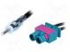 Antenna adapter  DIN plug,Fakra plug x2