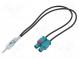 Antenna adapter  DIN plug,Fakra plug x2