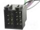 ISO socket, wires  PIN 13(5+8)  combined
