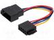 ISO socket, ISO plug  PIN 5
