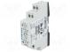 Timer  0,05s÷100h  SPDT  250VAC/8A  Usup  24÷240VAC  24÷240VDC