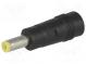 Adapter  Out  5,5/2,5  Plug  straight  Input  5,5/2,1  7A