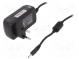 Power supply  switched-mode  5VDC  3A  15W  Out  2,5/0,7  plug