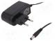 Power supply  switched-mode  24VDC  0.5A  12W  Out  5,5/2,1  plug