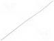 Resistor  wire jumper  THT  Ø1x60mm  Mat  tin-plated copper
