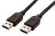 USB 3.0 SuperSpeed cable USB3.0 A(M) - USB3.0 A(M), 1.8m, black