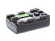 Battery Sony NP-FM50, QM50 Li-ion 7.2V 1100mAh 7.9Wh tmavě šedá